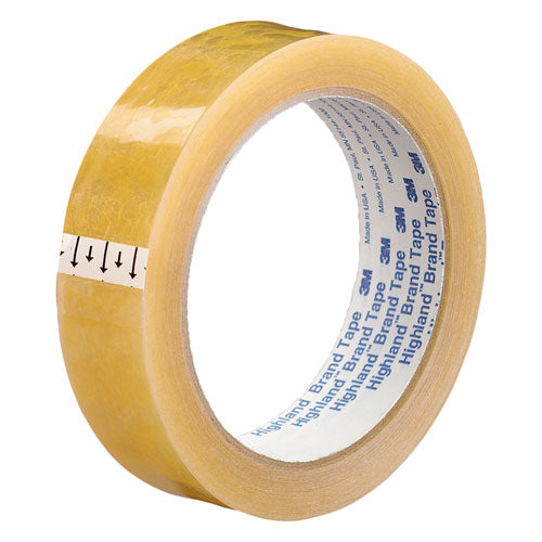 Image of Highland Transparent Tape, 3" Core, 1" X 72 Yds, Clear