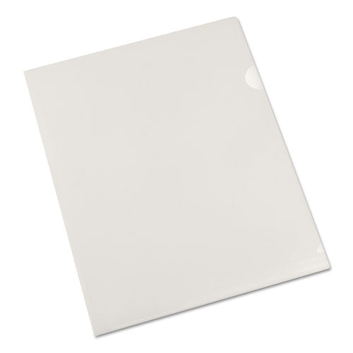 Image of Universal® Project Folders, Letter Size, Clear, 25/pack