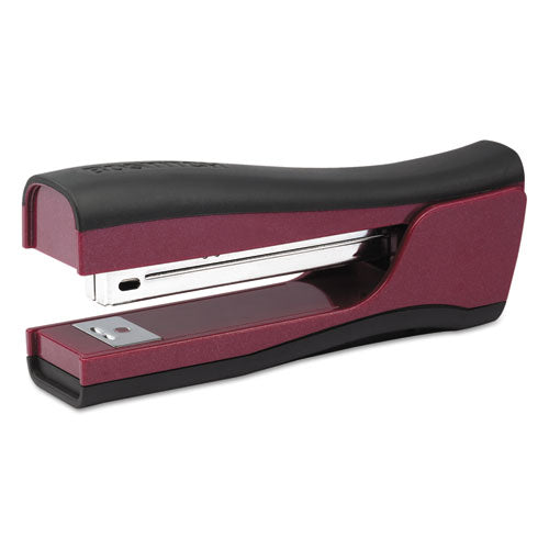 Image of Bostitch® Dynamo Stapler, 20-Sheet Capacity, Wine Metallic