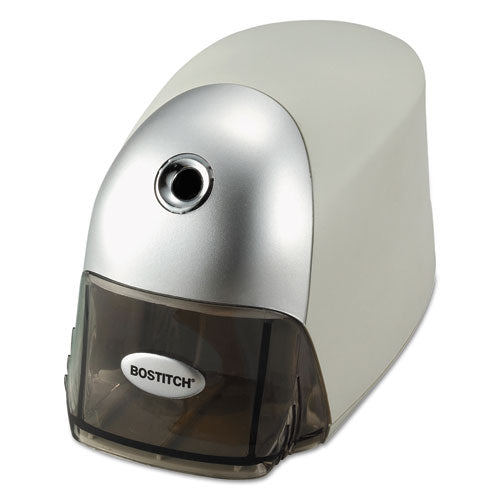 Image of Bostitch® Quietsharp Executive Electric Pencil Sharpener, Ac-Powered, 4 X 7.5 X 5, Gray