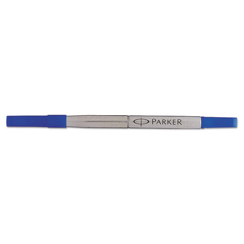 Image of Parker® Refill For Parker Roller Ball Pens, Medium Conical Tip, Blue Ink