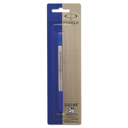 Image of Parker® Refill For Parker Roller Ball Pens, Medium Conical Tip, Blue Ink