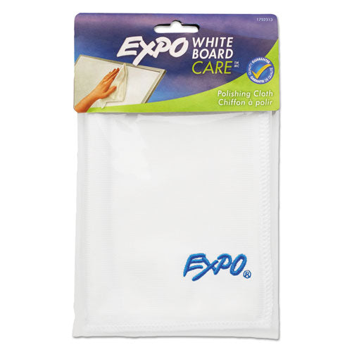 Image of EXPO® Microfiber Cleaning Cloth, 1-Ply, 12 x 12, Unscented, White