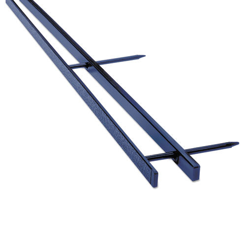 Image of GBC® Velobind Reclosable Spines, 200 Sheet Capacity, Blue, 25/pack
