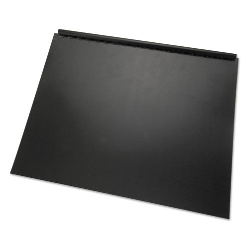 Image of GBC® 100% Recycled Poly Binding Cover, Black, 11 x 8.5, Unpunched, 25/Pack