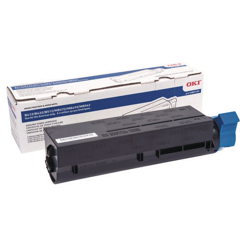 Image of Oki® 45807105 TONER, 7,000 PAGE-YIELD, BLACK