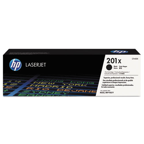 Image of HP HP 201x, (cf400x) High-Yield Black Original Laserjet Toner Cartridge