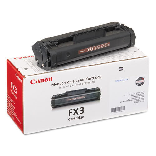 Image of Canon® 1557a002ba (fx-3) Toner, 2,700 Page-Yield, Black