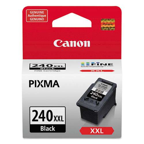 Image of Canon® 5204b001 (pg-240xxl) Chromalife100+ Extra High-Yield Ink, 600 Page-Yield, Black