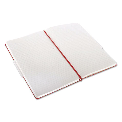 Image of Moleskine® Classic Colored Hardcover Notebook, 1-Subject, Narrow Rule, Red Cover, (240) 8.25 x 5 Sheets