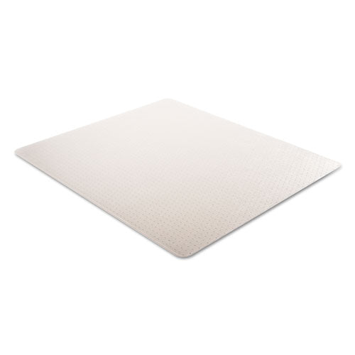 Image of deflecto® Duramat Moderate Use Chair Mat, Low Pile Carpet, Flat, 46 X 60, Rectangle, Clear