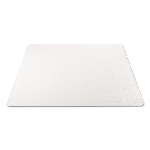 Image of deflecto® Duramat Moderate Use Chair Mat, Low Pile Carpet, Flat, 46 X 60, Rectangle, Clear