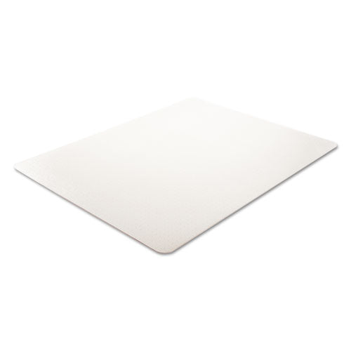 Image of deflecto® Economat Occasional Use Chair Mat, Low Pile Carpet, Flat, 46 X 60, Rectangle, Clear