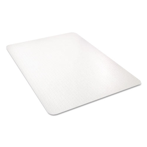 Image of deflecto® All Day Use Chair Mat - All Carpet Types, 45 X 53, Rectangle, Clear