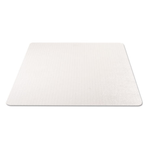 Image of deflecto® Economat Occasional Use Chair Mat, Low Pile Carpet, Flat, 46 X 60, Rectangle, Clear