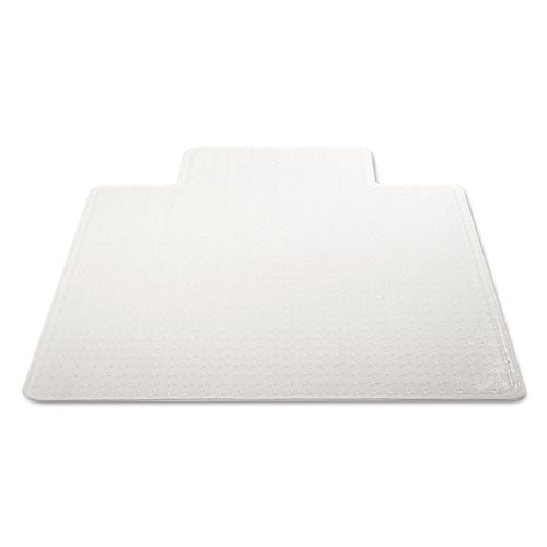 Image of deflecto® Duramat Moderate Use Chair Mat, Low Pile Carpet, Flat, 36 X 48, Lipped, Clear