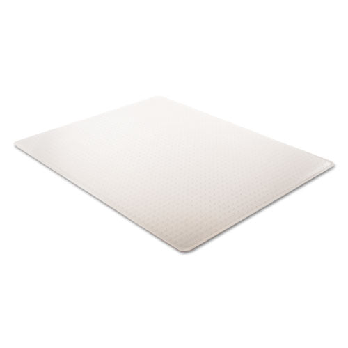 Image of deflecto® Supermat Frequent Use Chair Mat, Medium Pile Carpet, Flat, 46 X 60, Rectangle, Clear