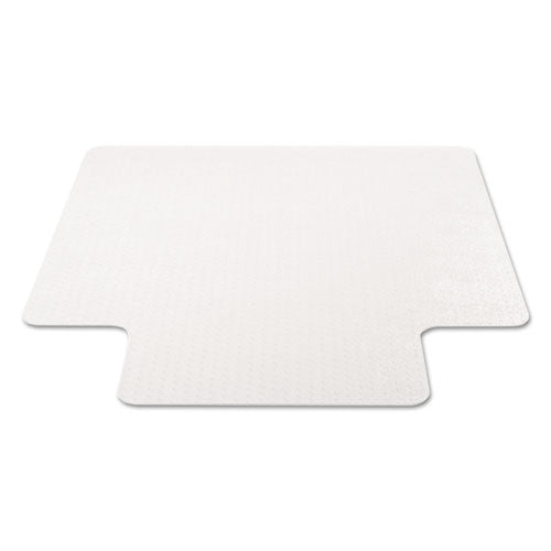 Image of deflecto® Economat Occasional Use Chair Mat, Low Pile Carpet, Flat, 36 X 48, Lipped, Clear