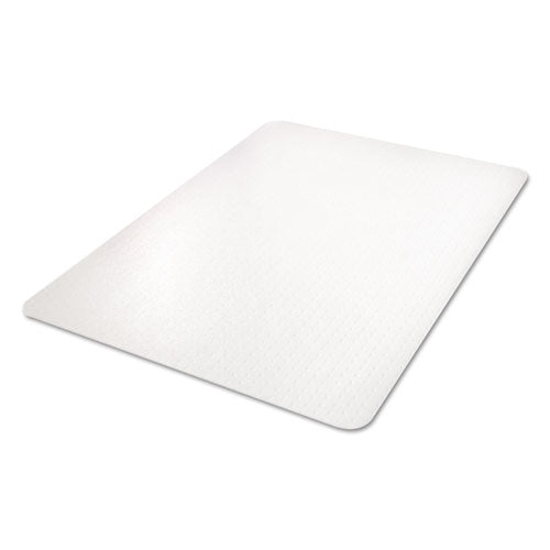 Image of deflecto® All Day Use Chair Mat - All Carpet Types, 45 X 53, Rectangle, Clear
