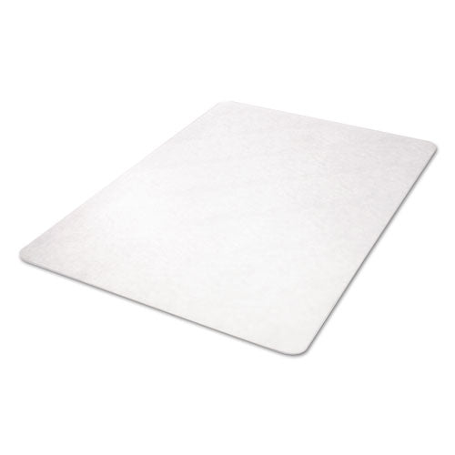 Image of deflecto® EconoMat All Day Use Chair Mat for Hard Floors, Flat Packed, 46 x 60, Clear