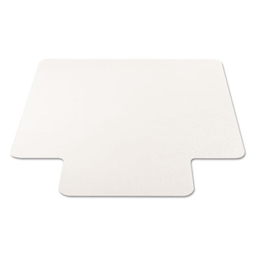 Image of deflecto® EconoMat All Day Use Chair Mat for Hard Floors, Flat Packed, 45 x 53, Wide Lipped, Clear