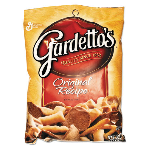 Image of General Mills Gardetto's Snack Mix, Original Flavor, 5.5 Oz Bag, 7/box