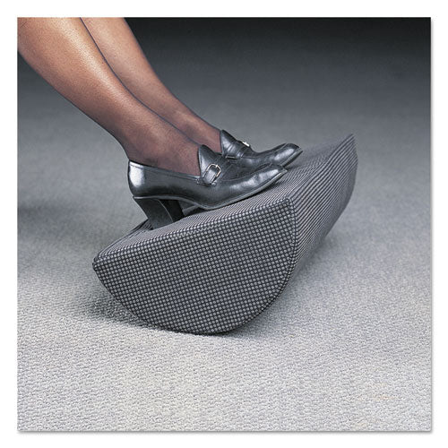 Image of Safco® Half-Cylinder Padded Foot Cushion, 17.5w X 11.5d X 6.25h, Black