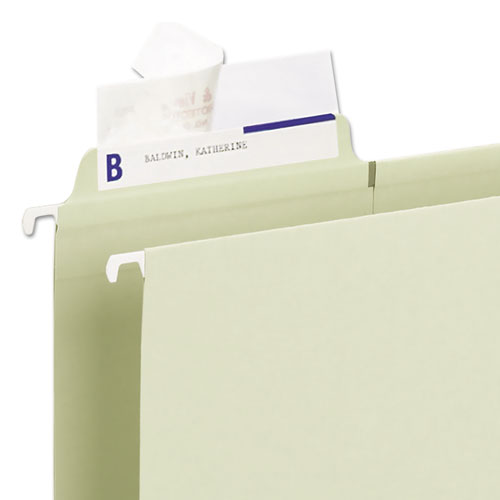 Image of Smead Seal and View File Folder Label Protector, Clear Laminate, 3.5 x 1.69, 100/Pack