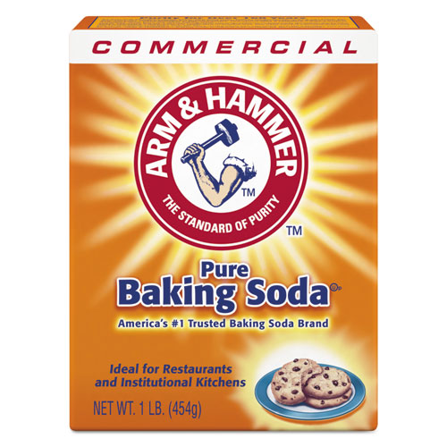 Image of Arm & Hammer Baking Soda, 1 Lb Box, 24/carton