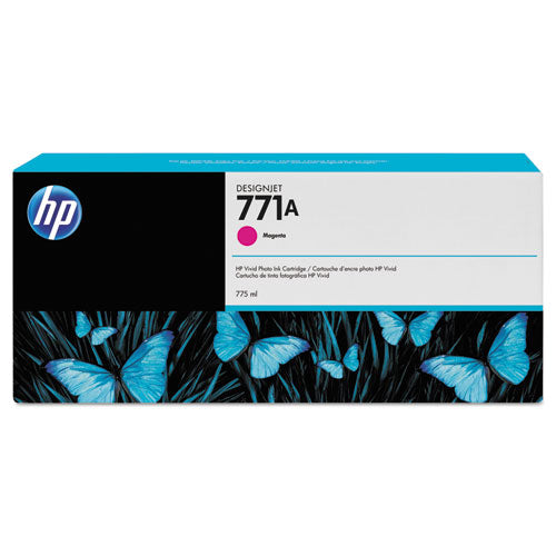 Image of HP HP 771, (b6y17a) Magenta Original Ink Cartridge