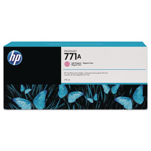 Image of HP HP 771, (b6y19a) Light Magenta Original Ink Cartridge