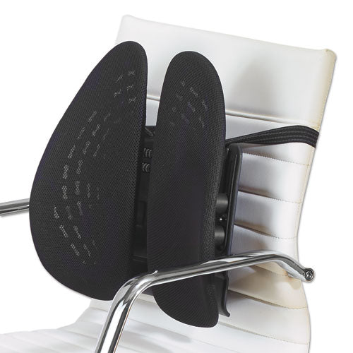Image of Kensington® Conform Back Rest with SmartFit, 17.25 x 5.5 x 16, Black