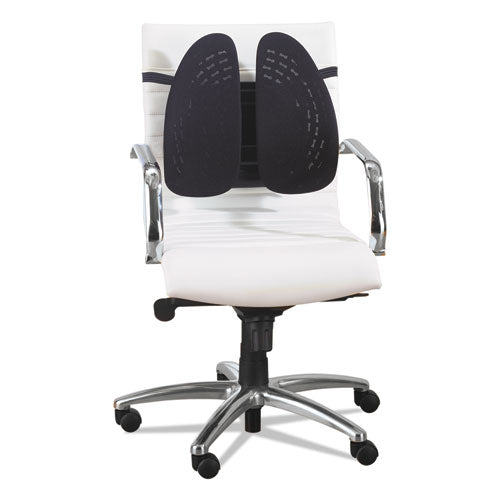 Image of Kensington® Conform Back Rest with SmartFit, 17.25 x 5.5 x 16, Black