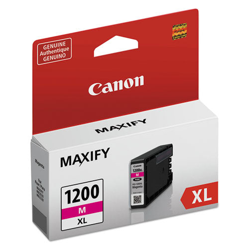 Image of Canon® 9197b001 (pgi-1200xl) High-Yield Ink, 780 Page-Yield, Magenta