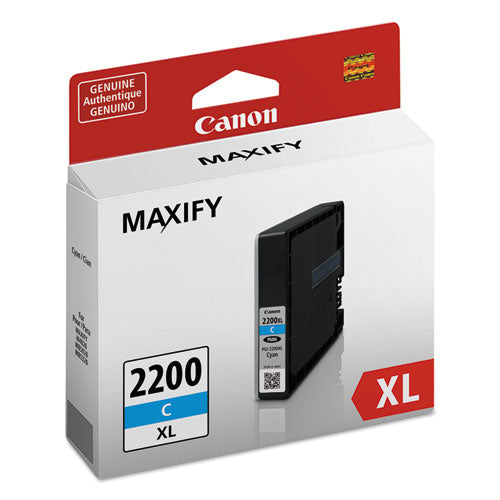 Image of Canon® 9268b001 (pgi-2200xl) High-Yield Ink, 1,700 Page-Yield, Cyan