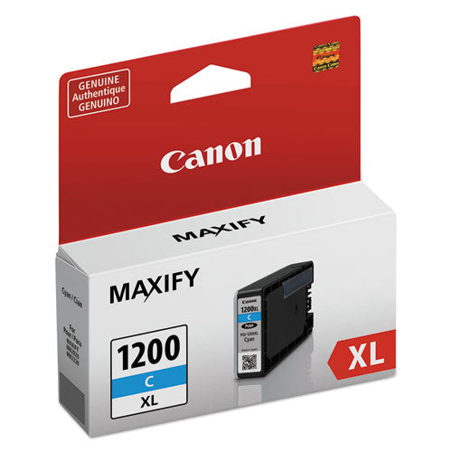 Image of Canon® 9196b001 (pgi-1200xl) High-Yield Ink, 1,020 Page-Yield, Cyan