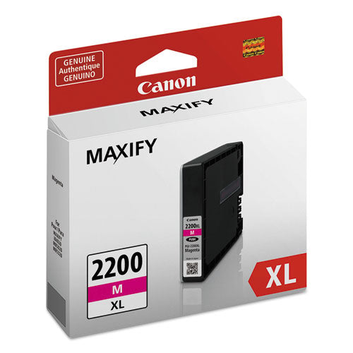 Image of Canon® 9269b001 (pgi-2200xl) High-Yield Ink, 1,295 Page-Yield, Magenta