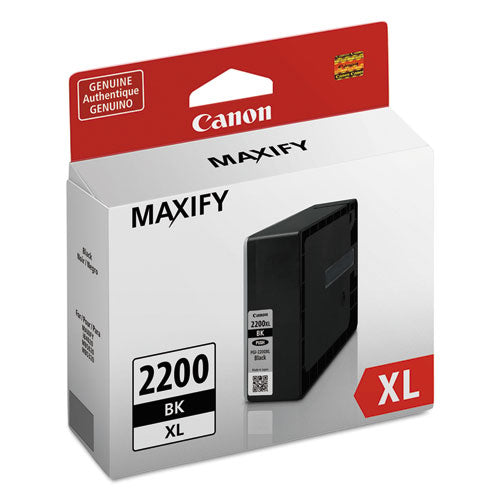Image of Canon® 9255b001 (pgi-2200xl) High-Yield Ink, 2,500 Page-Yield, Black