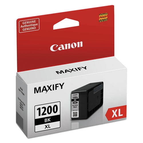 Image of Canon® 9183b001 (pgi-1200xl) High-Yield Ink, 1,020 Page-Yield, Black