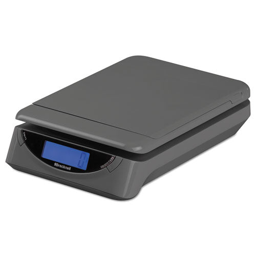 Image of Brecknell 25lb Electronic Postal Shipping Scale, 8 X 6 Platform, Gray