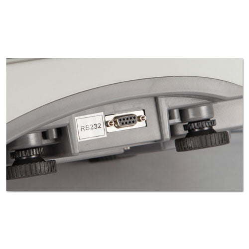 Image of Brecknell Electronic 60 lb Coin and Parts Counting Scale, 11.5 x 8.75, Gray