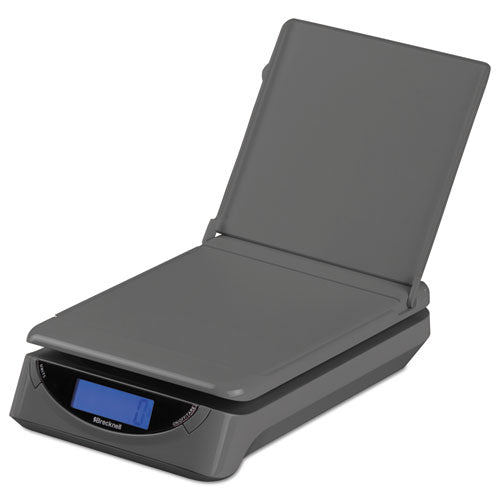 Image of Brecknell 25lb Electronic Postal Shipping Scale, 8 X 6 Platform, Gray