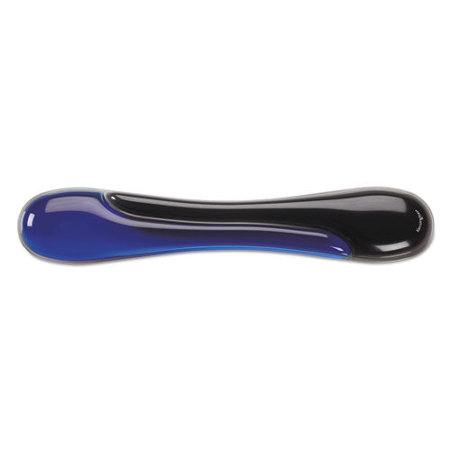 Image of Kensington® Duo Gel Wave Keyboard Wrist Rest, 22.62 x 5.12, Blue