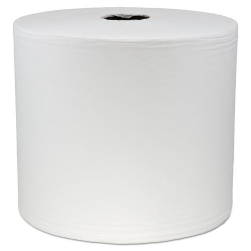 Image of Boardwalk® Hydrospun Wipers, 9 x 13, White, 1,100/Roll