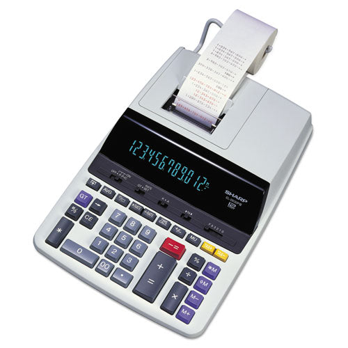 Image of Sharp® El2630piii Two-Color Printing Calculator, Black/red Print, 4.8 Lines/sec
