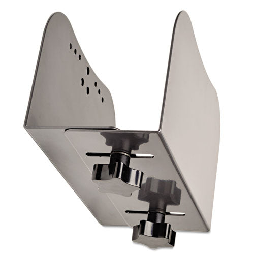Image of Tripp Lite by Eaton CPU Computer Mount, Supports Up to 40 lb, 4 to 6w x 12d x 4.38h, Gray