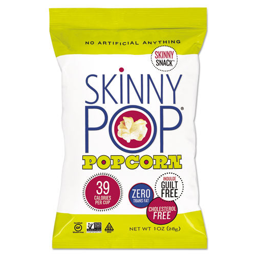 Image of SkinnyPop® Popcorn, Original, 1 Oz Bag, 12/carton