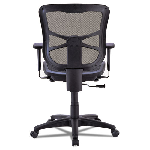 Image of Alera® Alera Elusion Series Mesh Mid-Back Swivel/tilt Chair, Supports Up To 275 Lb, 17.9" To 21.6" Seat Height, Black