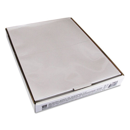 Image of C-Line® Self-Adhesive Shop Ticket Holders, Super Heavy, 50 Sheets, 9 X 12, 50/box