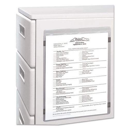 Image of C-Line® Magnetic Shop Ticket Holders, Super Heavyweight, 50 Sheets, 9 x 12, 15/Box